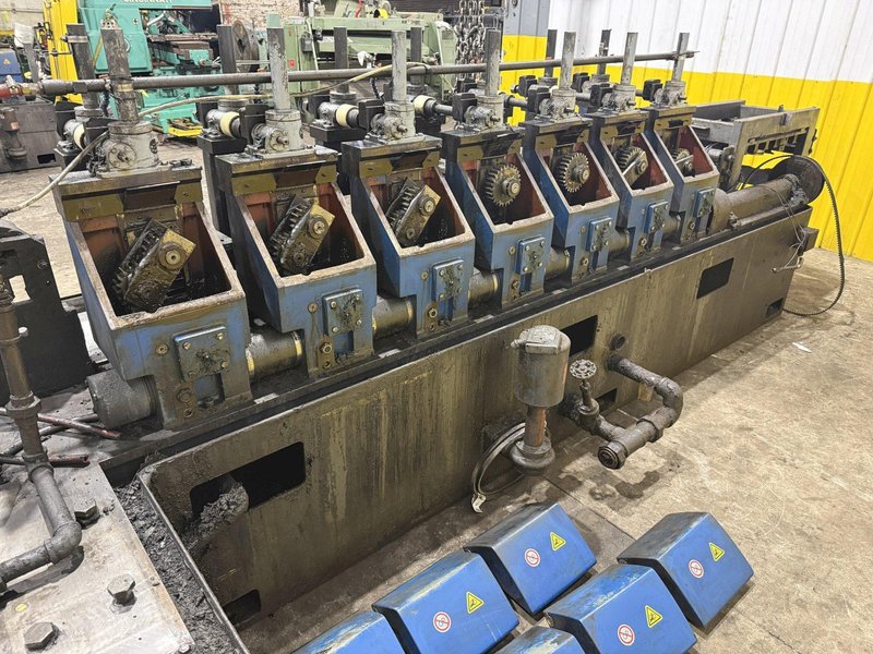 9 STAND x 2" YODER M2 ROLLFORMER, 6 STAND &amp; 3 STAND BASE: YOBRO #24317