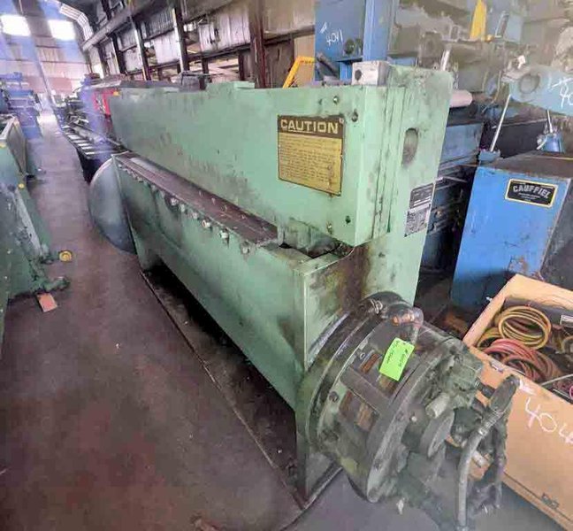 0.135" x 6' Cincinnati Hi Speed Shear STOCK# 4487