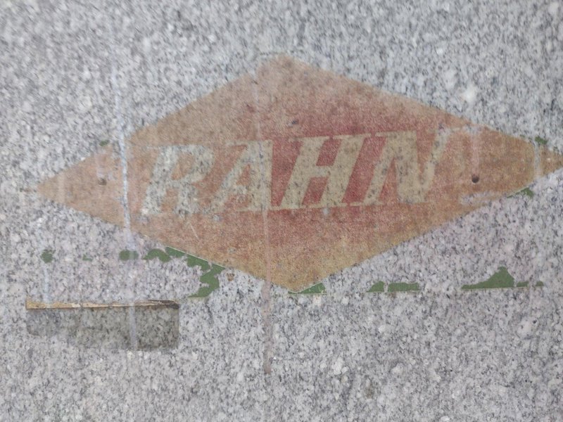 72" X 48" X 12" RAHN GRANITE SURFACE PLATE &amp; TABLE ON CASTERS : STOCK #20060