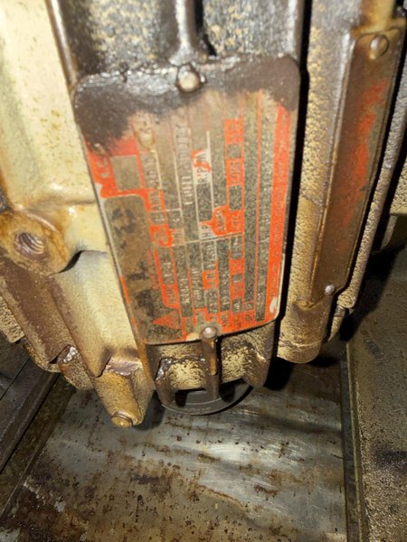 16" X 48" GALLMEYER &amp; LIVINGSTON HYDRUALIC SURFACE GRINDER. STOCK # 1214825
