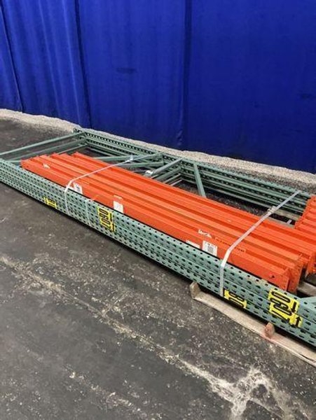 44” X 241”  Pallet Racking - Teardrop