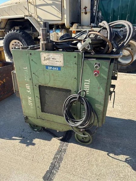 LAMINA PORTABLE DRILL &amp; HYDRAULIC POWER UNIT: STOCK #23663