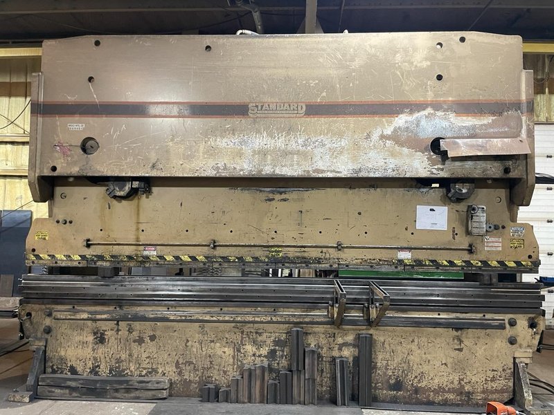 325 Ton x 16′ Standard AB-325-16 CNC Press Brake, 1994 – Automec CNC Control (2 years old) Back Gauge, Tooling Included,  Pit Required
