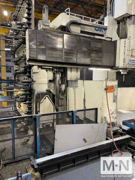 Okuma MCR-25-BII Bridge-Type CNC Universal Machining Center - New 1996