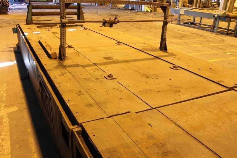 225" X 88" X 27" HIGH B &amp; K ROLLFORMER BASE: STOCK #59897