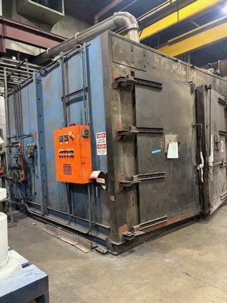 750° Advanced Process Equipment Car Bottom Oven, 2002