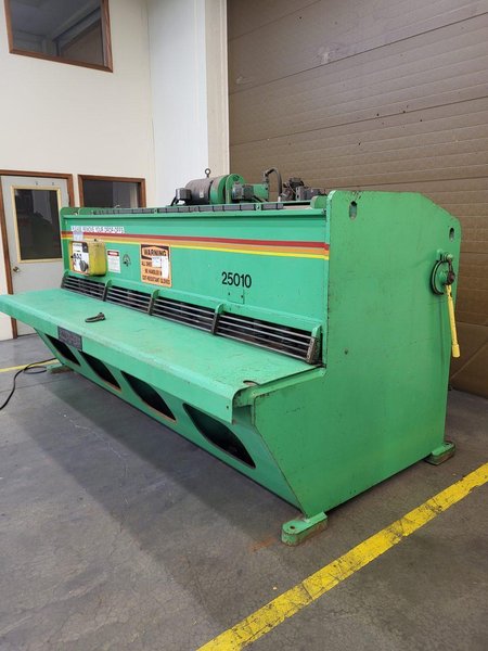 Accurshear 1/4″ X 10′ Hydraulic Shear Model 825010 LP, 1987 – Parts Accumulator