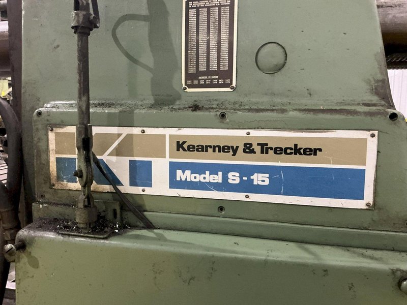 #3 KEARNEY &amp; TRECKER MODEL #310-S-15 HORIZONTAL MILL: YOBRO #24815