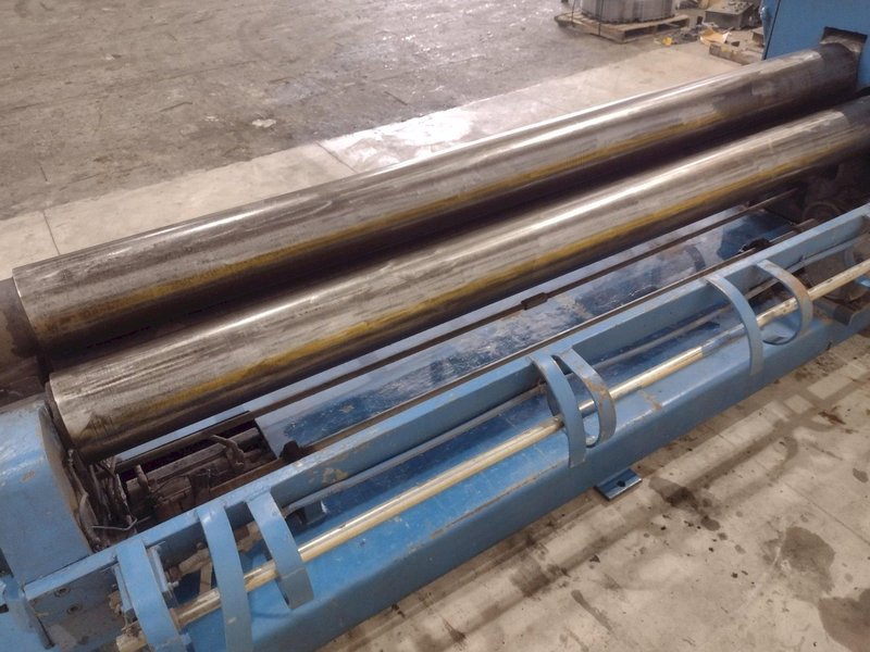 10' X 1/4" NIAGARA 9X120 BENDING PLATE ROLL. STOCK # 0662225