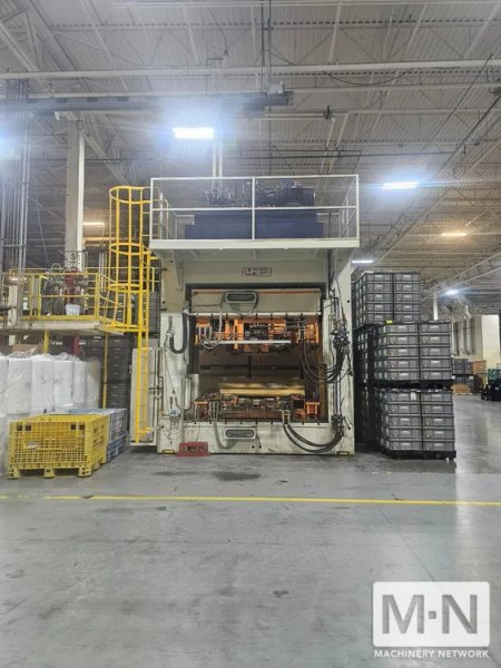 550 TON HEIDEL PRESS  TRIM DIE PUNCH PRESS