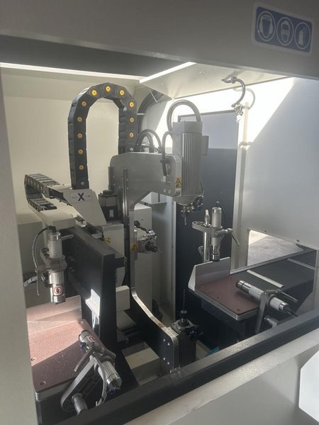 OZ Machine GARNET Mini 3-Axis NC Compact Aluminum &amp; PVC Profile Machining Center, 2024 – 18,000 RPM