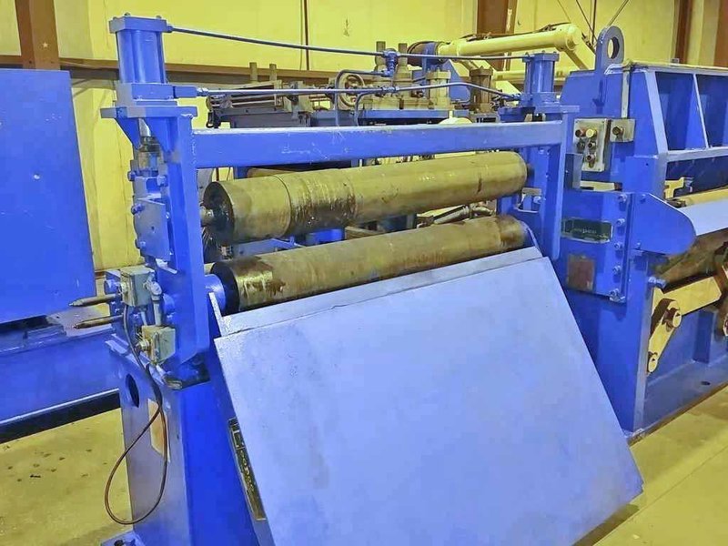 SLITTER ENTRY UNIT 54" WIDE LOOPCO #3384