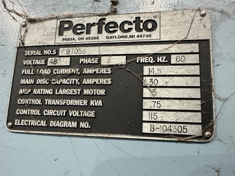 PERFECTO TRAVERSING HYDRAULIC UPENDER COIL CAR: STOCK #3808