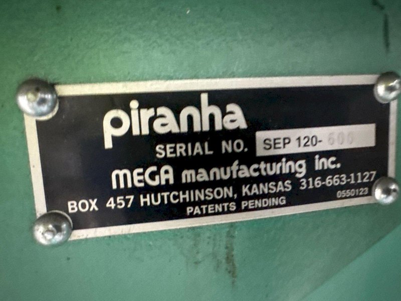 120 TON PIRANHA MODEL #SEP120 HYDRAULIC SINGLE END PUNCH: YOBRO #24091