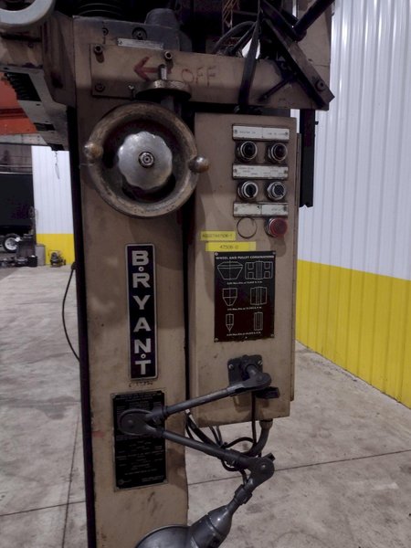 2" X 42" BRYANT MODEL C CENTER HOLE GRINDER / LAPPER: STOCK #22334