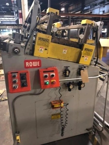 ROWE 10,000 LB X 50" X .074" SERVO FEED LINE, STOCK# 14113J