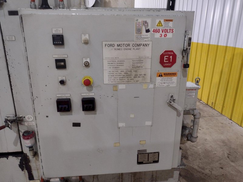 40" X 40" BETTER ENGINEERING MODEL #F4000-LXP ROTARY TABLE PARTS WASHER: YOBRO #24041