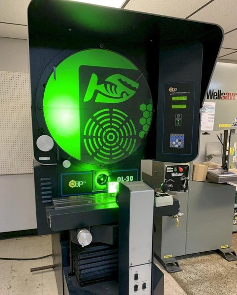 30" OGP (Optical Gaging Products) Model QL30 Optical Comparator &amp; Measuring Machine