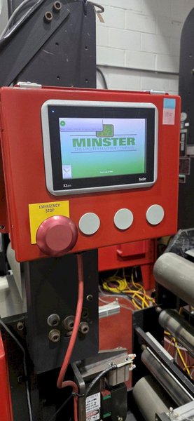 60 Ton Amada TPL60 SI Stamping Press, 2004 – Minster Uncoiler/Feeder