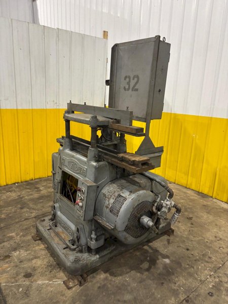 18 TON TISHKEN 4 POST MECHANICAL CUT-OFF PRESS: YOBRO #24327