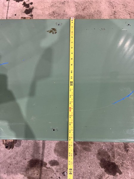 40" X 20" 660 LBS BISHAMON MODEL #X30SBI HYDRAULIC LIFT TABLE, 110V: STOCK #20977