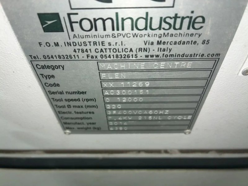 Fromindustrie Machining Center - Flen