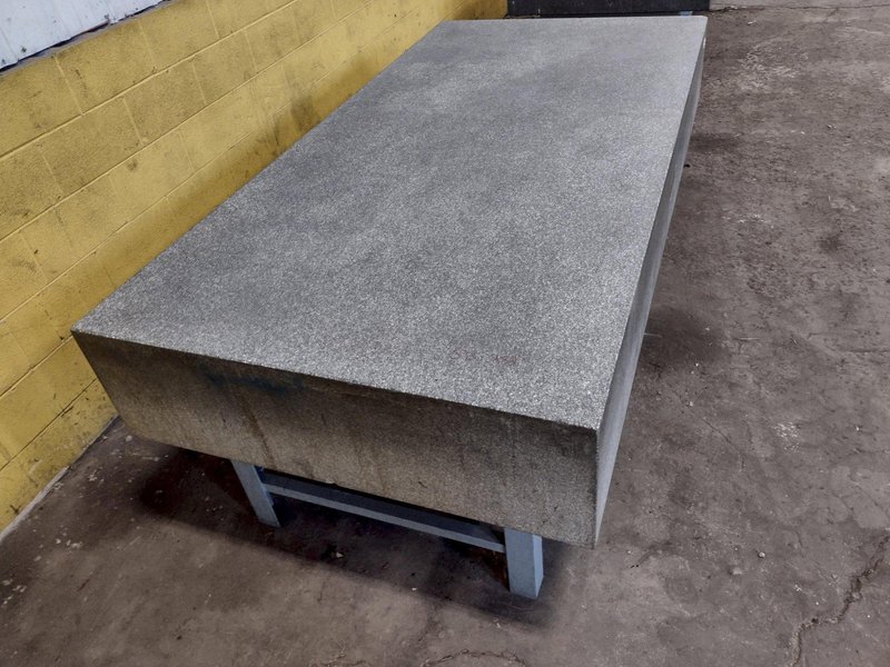 8' X 4' X 14" CHALLENGE PRECISION LAYOUT INSPECTION GRANITE TABLE: STOCK #23811