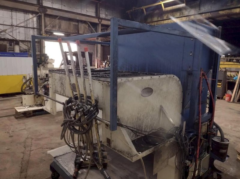 NORDSON POWDER COAT PAINT SYSTEM WITH FEEDER &amp; I-CONTROL. STOCK # 0985226