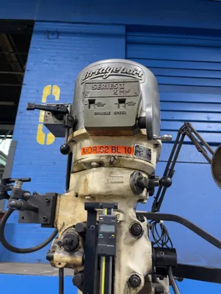 Bridgeport 42” X 9”  Vertical Mill