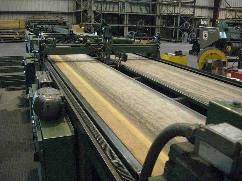 60" x 0.075" x 20,000# Rowe Cut To Length Line
