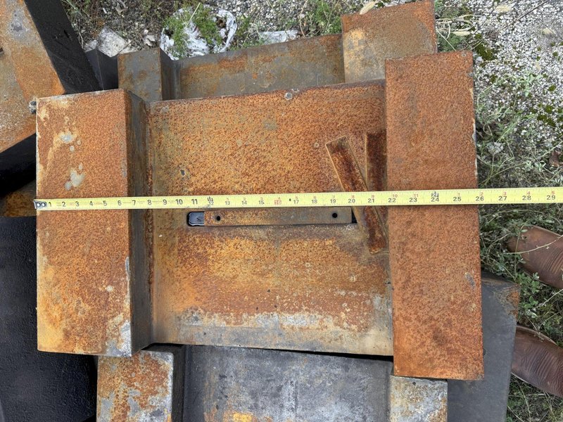 ANVIL DIE HOLDERS SOW BLOCKS HOLDER FORGING PRESS OR HAMMER, OUT OF CHAMBERSBURG 23 &amp; 14 DIE FORGERS: STOCK #21025