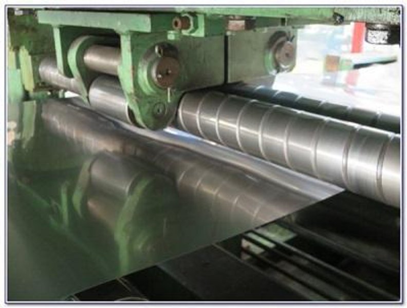 37" X .063" X 27,000# HERR VOSS TENSION LEVELING LINE, YR 1992