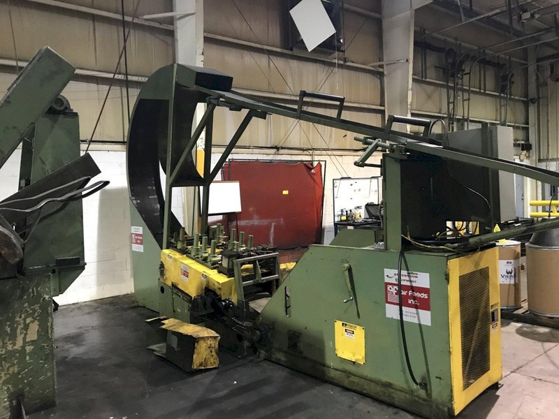 10,000 lbs x 18" Air Feeds Inc. Coil Cradle Straightener