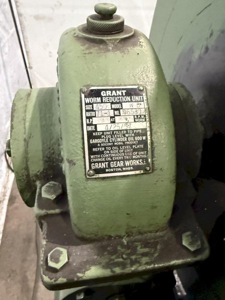 1/4" X 2" WATERBURY FARREL MODEL 10 THREAD ROLLER MACHINE. STOCK # 1223524.