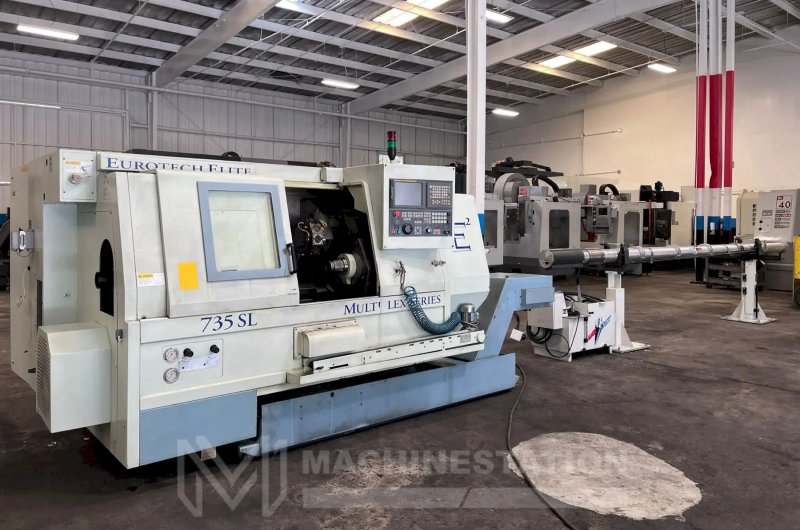 Eurtotech 735SL CNC Turning Center – Sub Spindle Lathe
