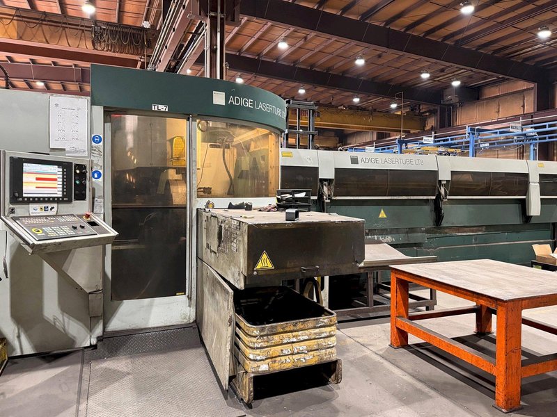BLM LT8 2011 CO2 Tube Laser with Tilt (3D) Cutting