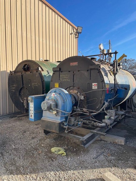 125 HP Hurst Low Pressure Steam Boiler, 2005