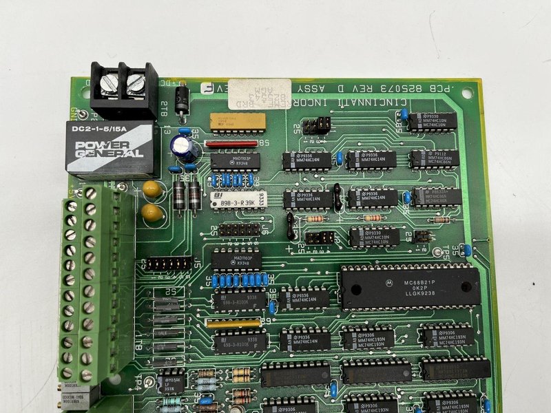 PCB 825073 REV D CINCINNATI INC CONTROL BOARD STOCK #15935