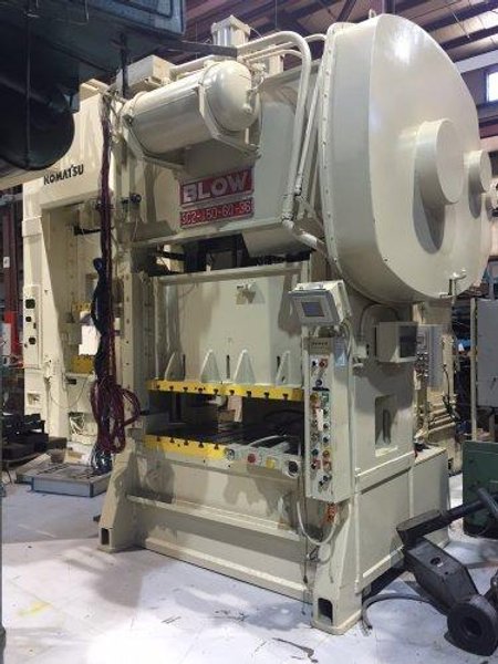 150 Ton Blow SC2-150-60-36 Straight Side Mechanical Metal Stamping Press For Sale, Under Power