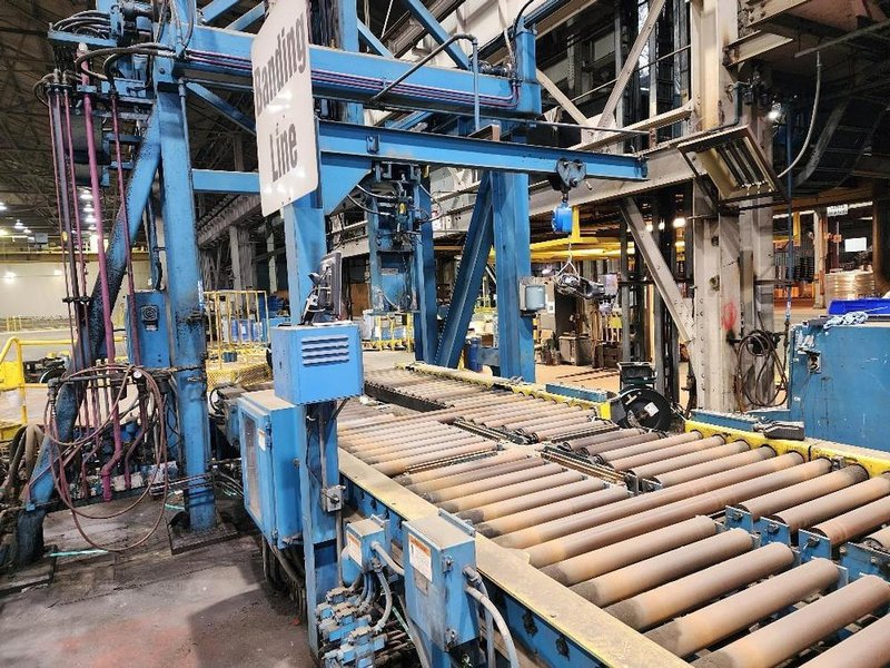 72" OD x 10,000 LBS STAMCO BANDING LINE