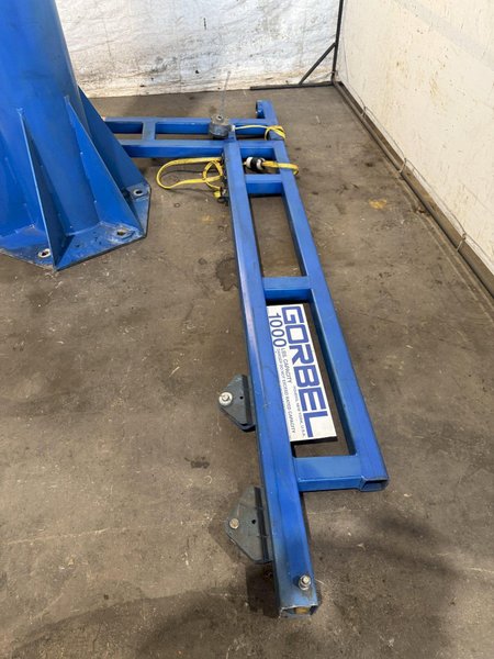 6'6" X 1/2 TON GORBEL JIB CRANE. STOCK #1008325