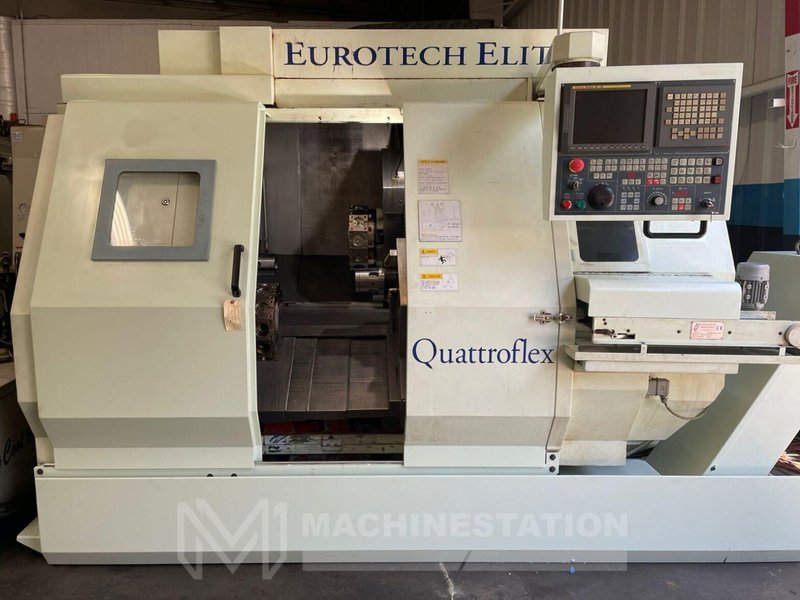 Eurotech Elite Quattroflex 420SLLY CNC Lathe – Y Axis Twin Spindle Twin Turret