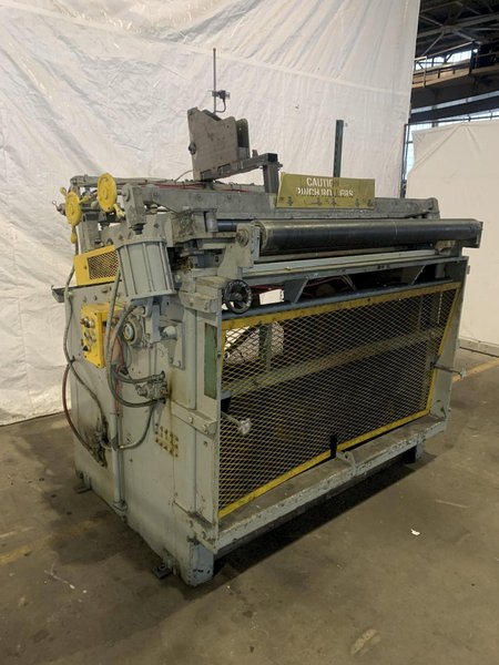 60" X .085" ROWE MODEL C6-60 POWERED STRAIGHTENER. STOCK # 1247323