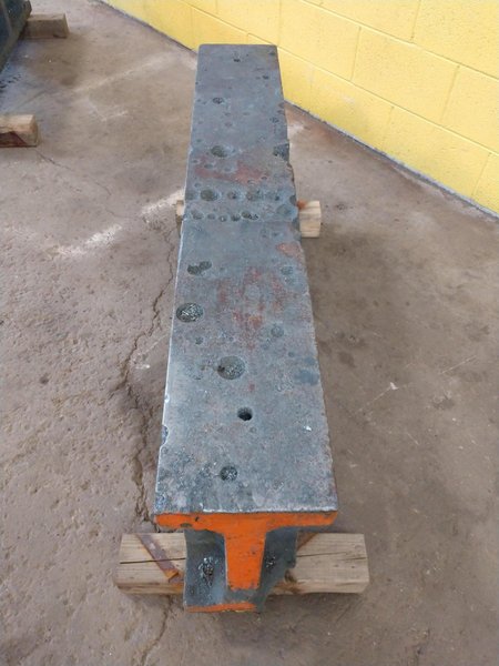 (2) 8" x 48" x 18-3/8" CAST PARALLEL SET UP BLOCKS: STOCK 12886