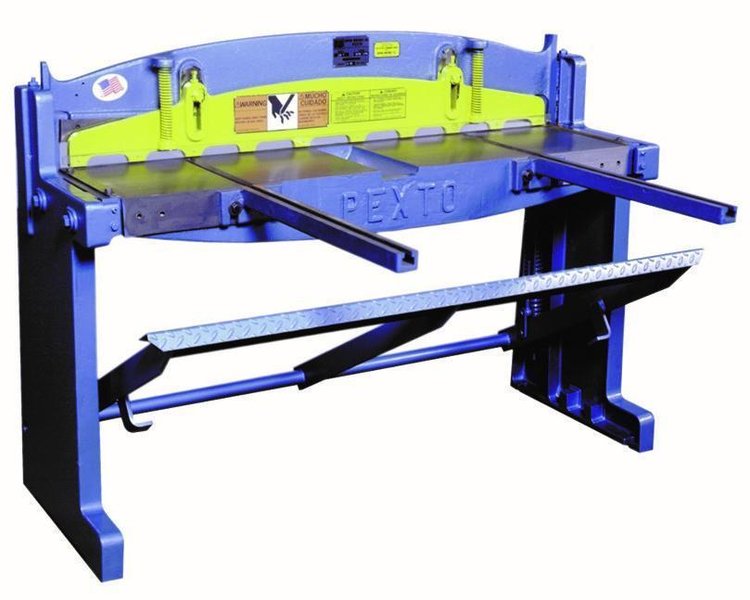 16 Ga x 52 in New Pexto Foot Shear Model 152