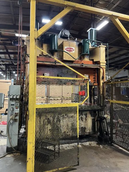 HEIM 400 TON SSDC PRESS, S/N H2691, STOCK# 14128J