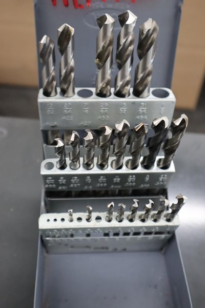 Huot Drill Index, Fractional: 1/16" - 1/2" in 1/64"- Auction Item