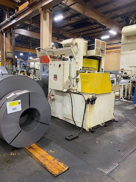 30,000 lbs x 40" x .135" Rowe Servo Coil Feed Line