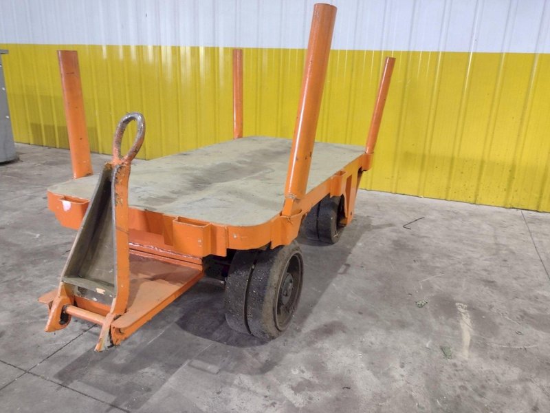 (2) 72" X 36" A STREICH &amp; BROS HEAVY DUTY FLAT BED TOW CARTS: STOCK #23688