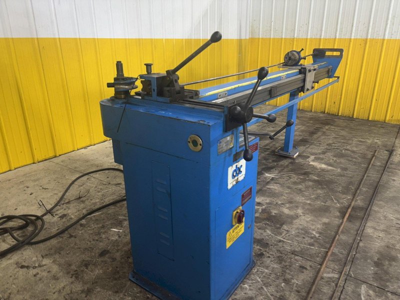 2-1/8" CBC ALTA TECHNOLOGIA MODEL #UNI-70C ELECTRIC TUBE BENDER W/ MANDREL TABLE: YOBRO #23826